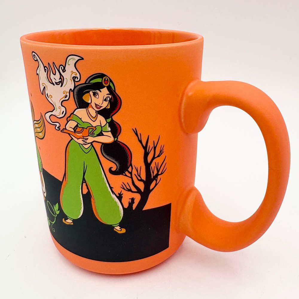 Disney Princess HALLOWEEN Coffee Mug Snow White Aurora Ariel‎ Jasmine